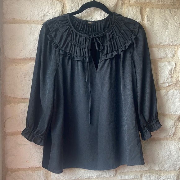 Current Air Tencel V-Neck Top Size Small
